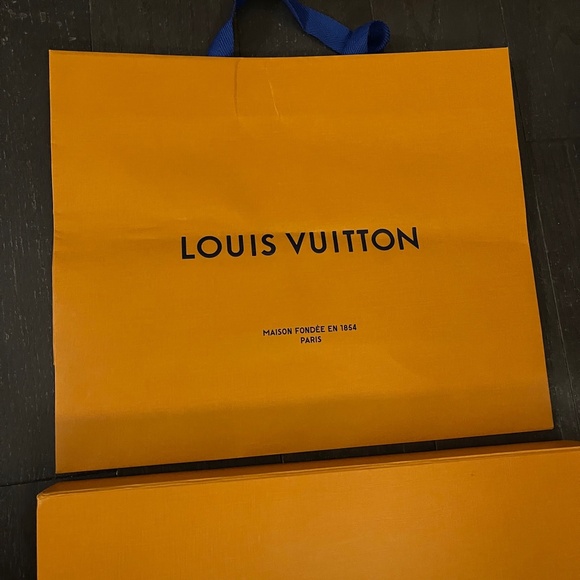 Louis Vuitton full set large empty box shopping bag home decoration storage - Picture 2 of 10